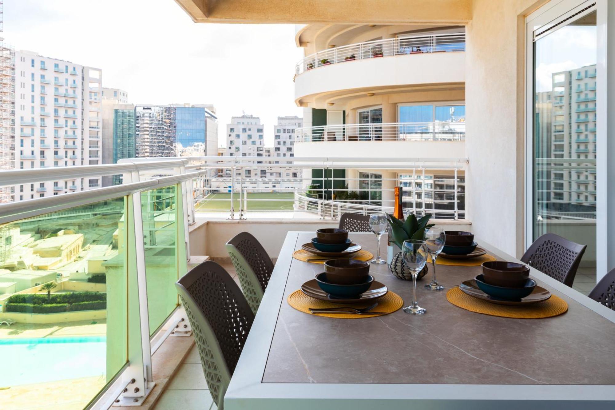 Luxury Seafront 3Br With Pool By Arcobnb Apartment Sliema Exterior photo